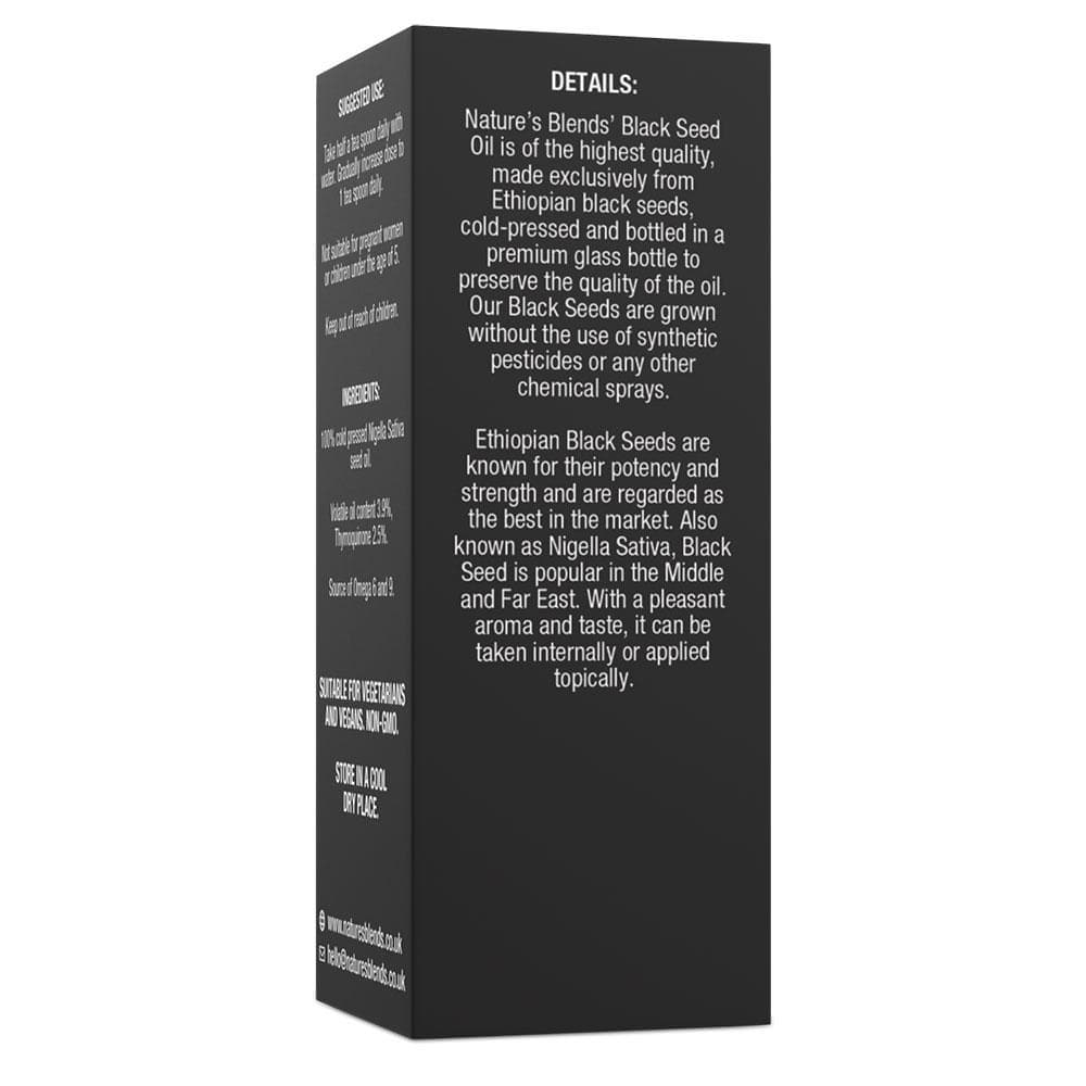 Black Seed Oil by Nature's Blends - 100ml